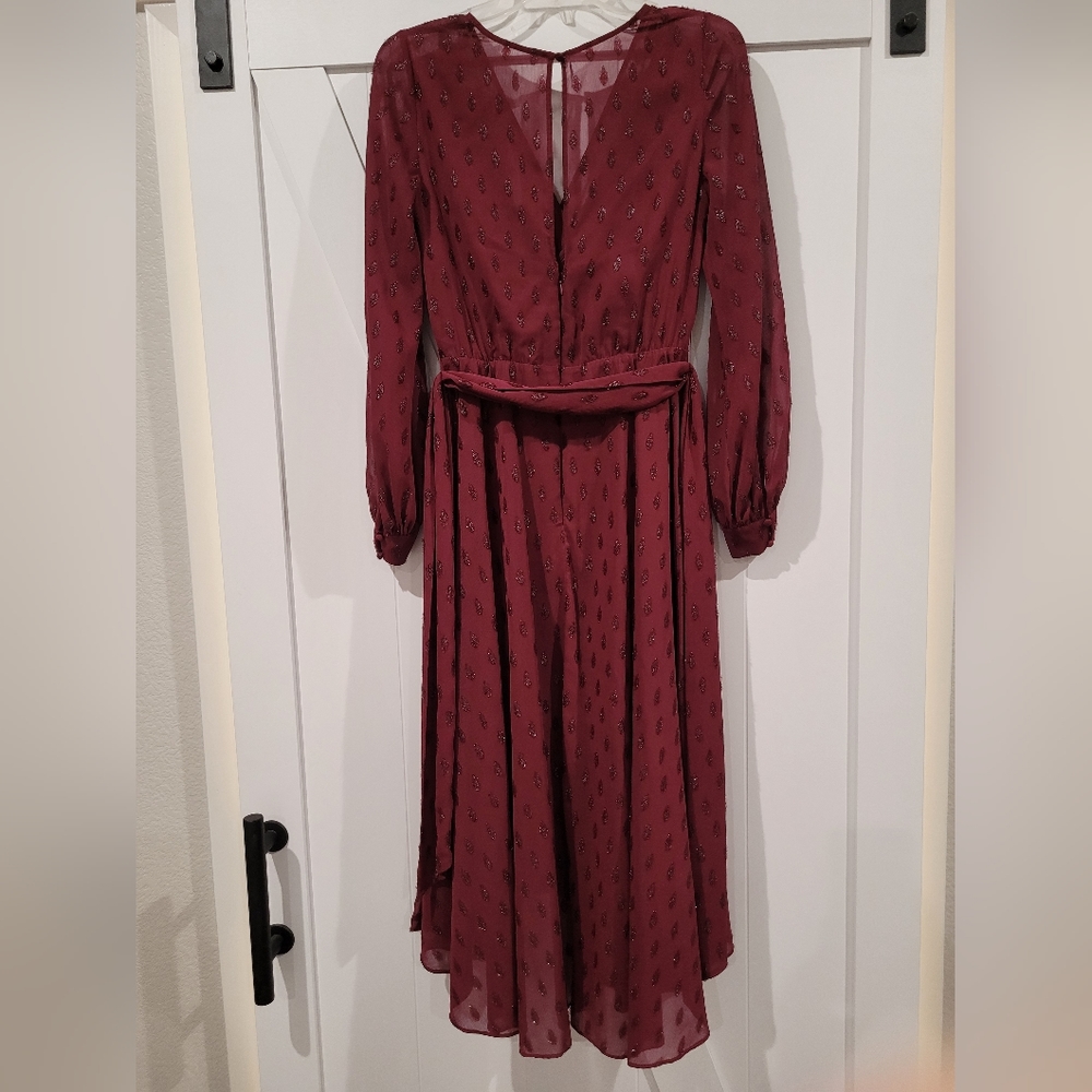 Beautiful raspberry colored dress from Lulu's. Size 4. - Picture 3 of 5